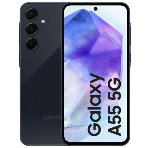 سامسونج A55 ذاكرة 256/12GB جيجا - 5G - لون اسود