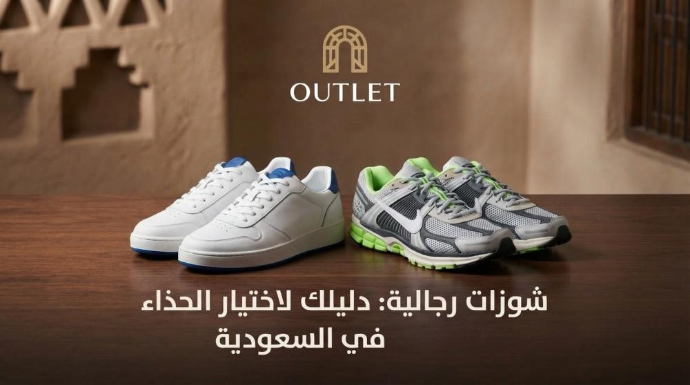 شوزات رجالية: دليلك لاختيار الحذاء في السعودية