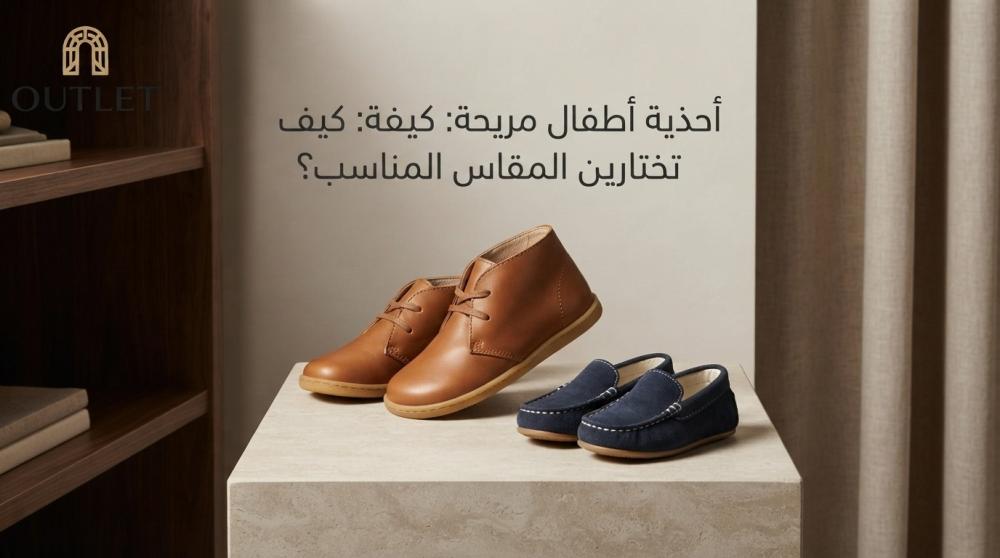 أحذية أطفال مريحة: كيف تختارين المقاس المناسب