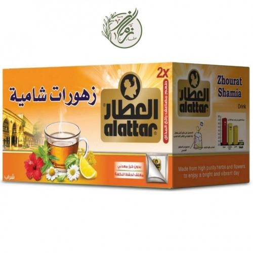 مشروب الزهورات الشامية العطار