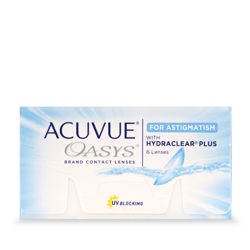 عدسات اكيوفيو اواسيس استجماتزم 6 عدسات Acuvue Oasy...