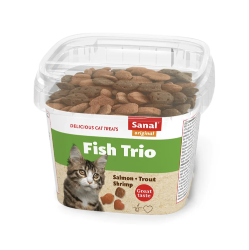 سنال مكافآت فيش تريو سالمون تروت وجمبري 75g
