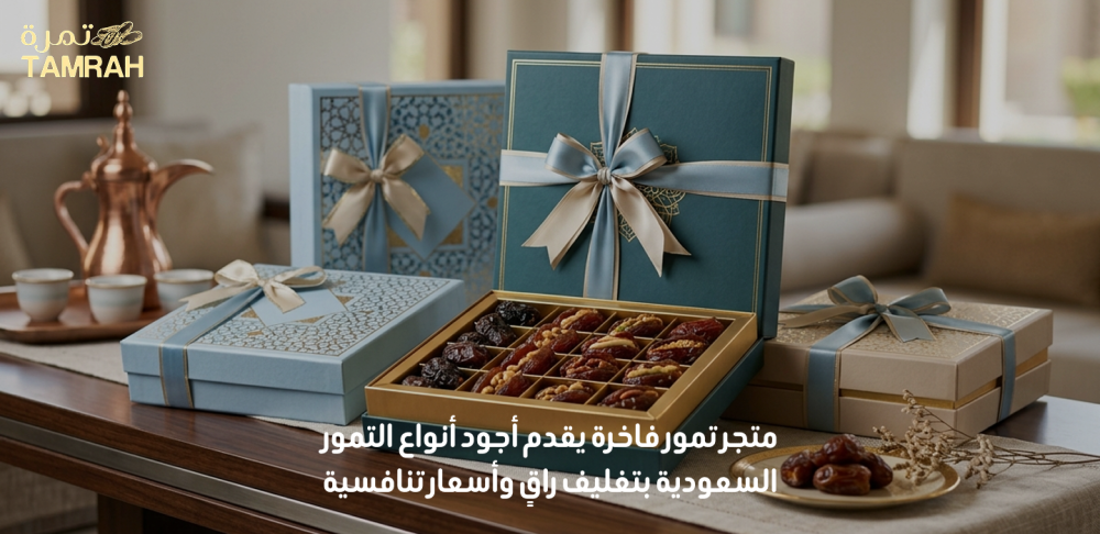 متجر تمور فاخرة