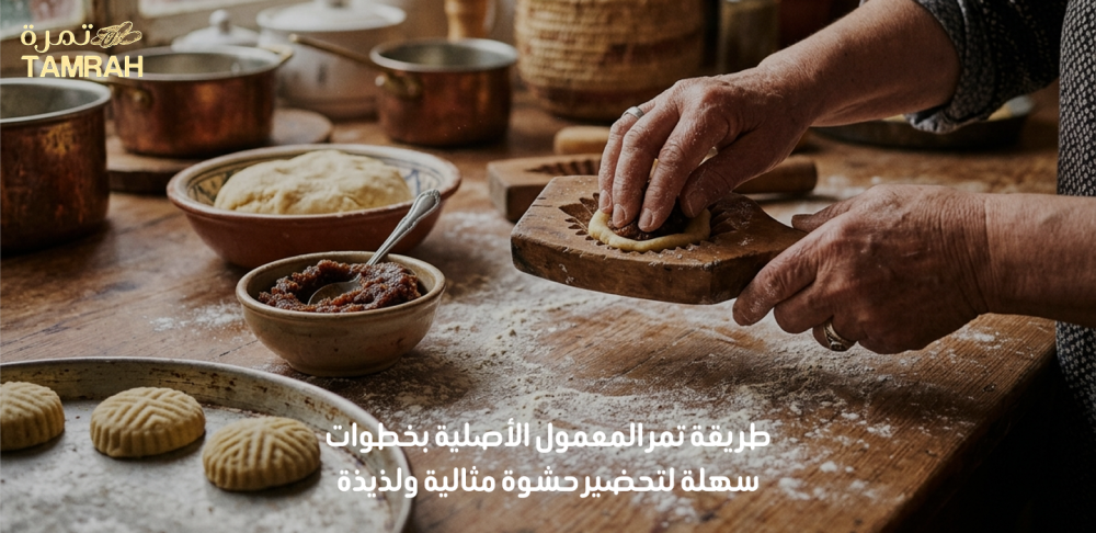 طريقة تمر المعمول