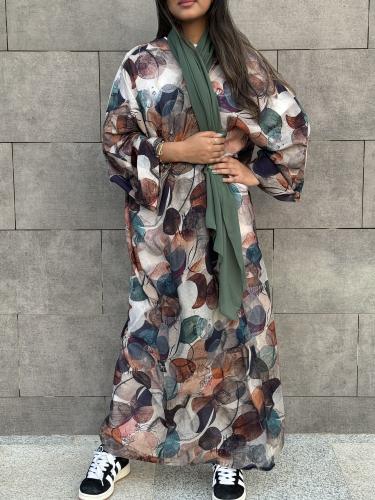 Circle bowal abaya