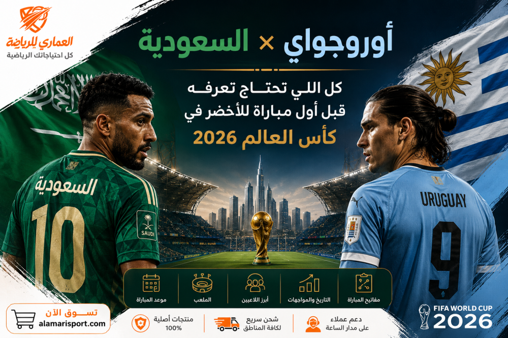 السعودية ضد أوروجواي كأس العالم 2026 الأخضر يفتتح مشواره