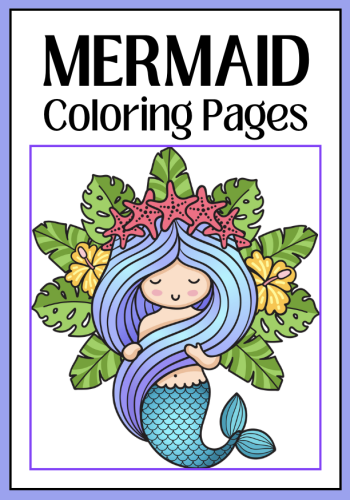 Mermaid coloring Pages E