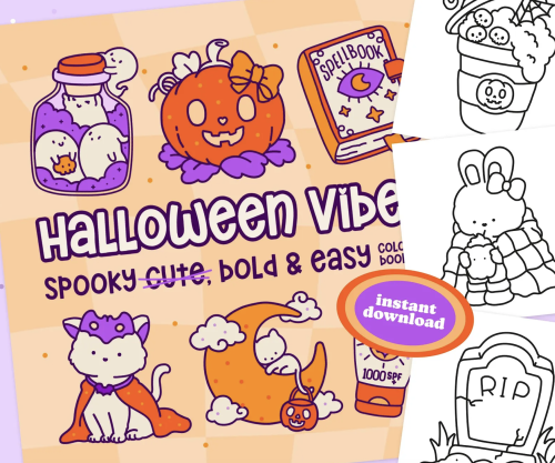 Halloween coloring pages