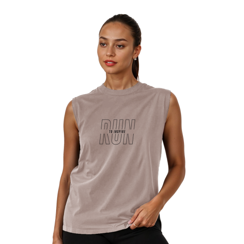 تيشيرت بدون أكمام RUN TO INSPIRE