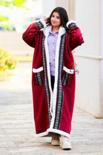 فروة شتوي عنابي