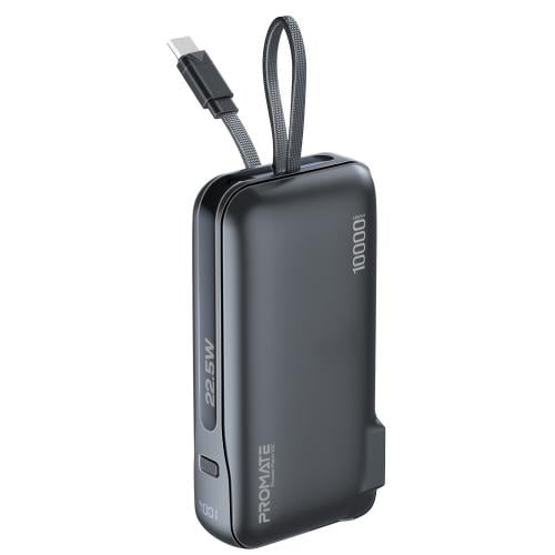 promate powerpack-10c فيش سفر دولي مدمج ببطارية بس...