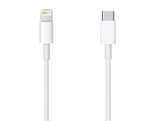 كيبل USB-C to Lightnig اصلي ضمان سنه حاسبات العرب