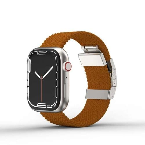 سير ابل واتش Titan Weave قماش 41mm بني