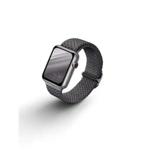 سير ابل واتش Titan Weave قماش 41mm رصاصي
