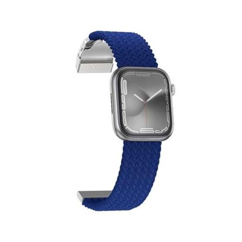 سير ابل واتش Titan Weave قماش 45mm ازرق