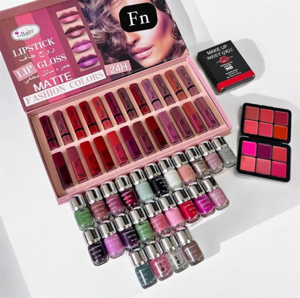 بوكس مناكير ٢٤ لون الاصدار الجديد