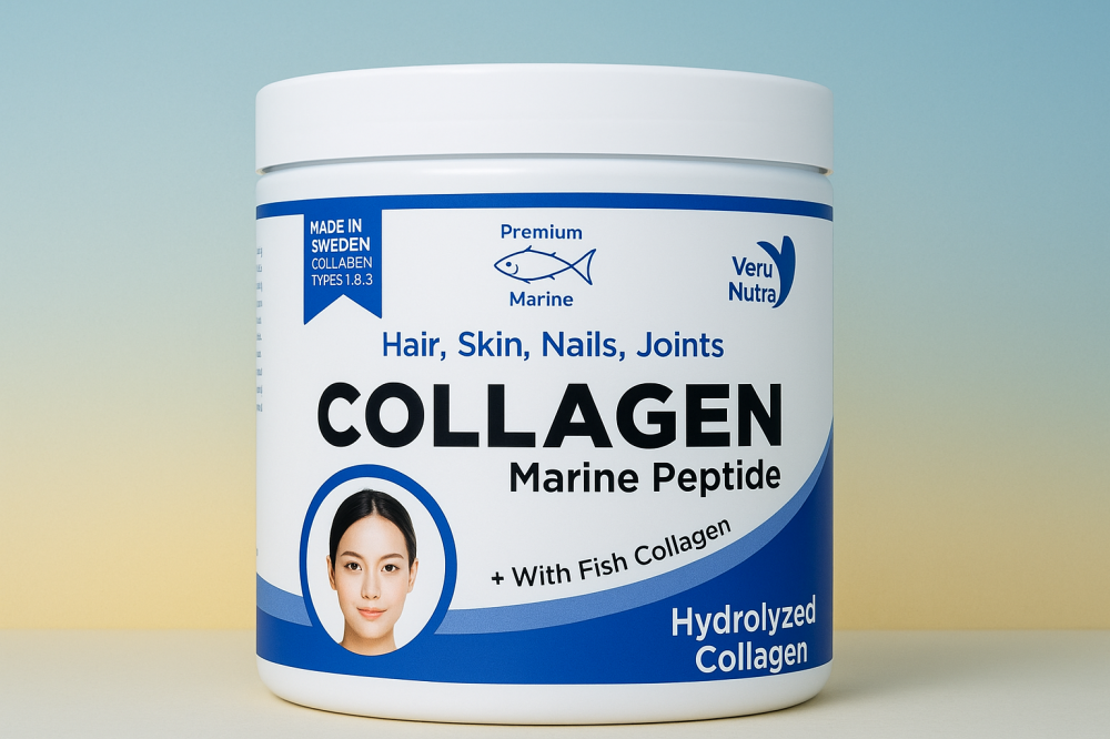 هل الكولاجين يؤخر علامات التقدم بالعمر؟ اكتشفي سر البشرة الشابة مع كولاجين فيرا نوترا البحري