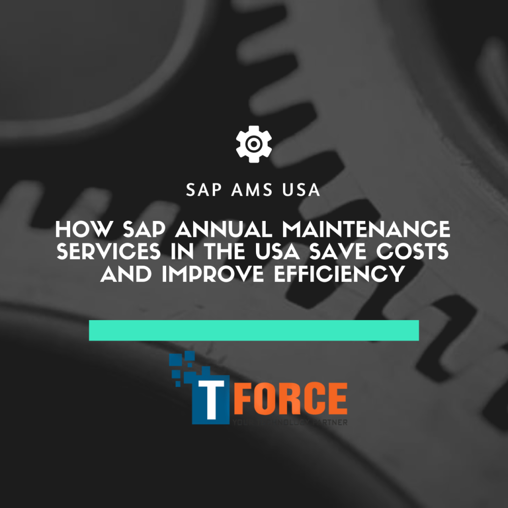 SAP Annual Maintenance Services