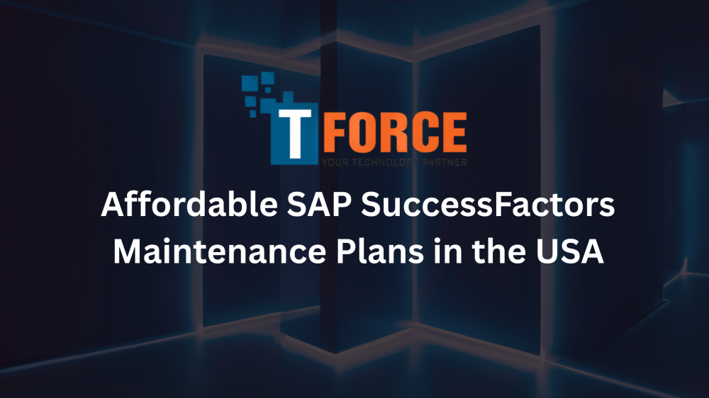 Affordable SAP SuccessFactors Maintenance Plans in the USA: What’s Included?