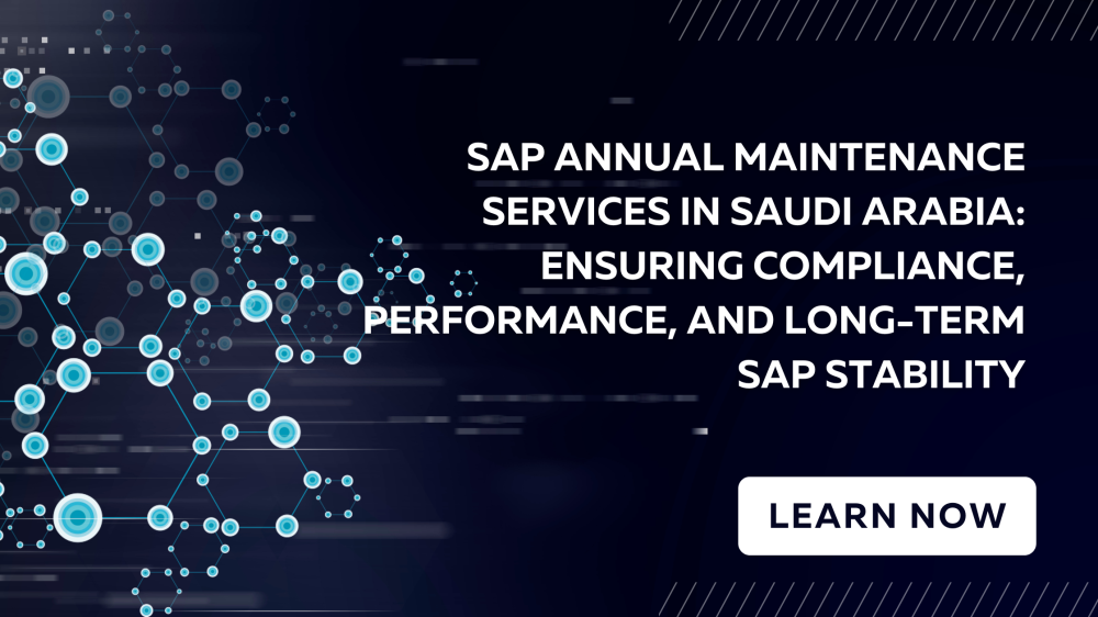 SAP Annual Maintenance Services in Saudi Arabia