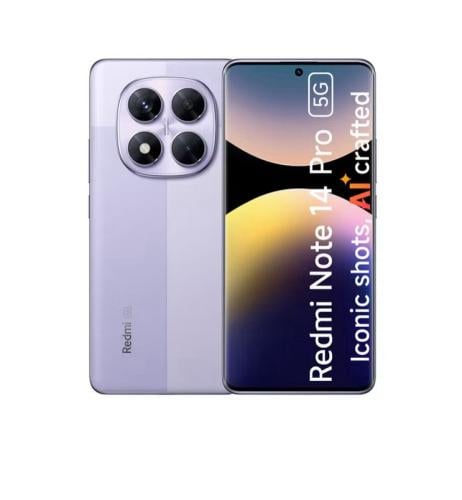 Redmi note 14 pro 5G بسعة 256 قيقا الرام 8