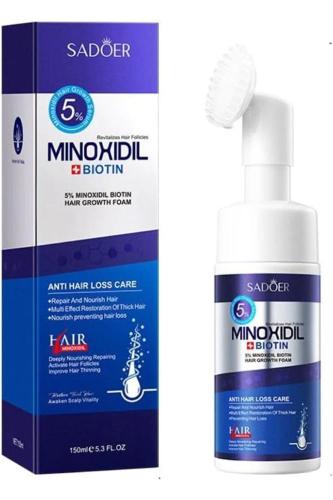 SADOER رغوة مينوكسيديل + بيوتين مضادة لتساقط الشعر (5%)