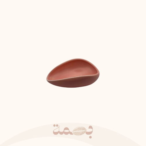 صحن قياس القهوة وردي