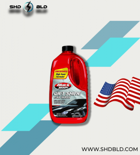 غسيل السيارة الخارجي بلمعان مبلّل من بلاك ماجيك | Black Magic Wet Shine Exterior Car Wash