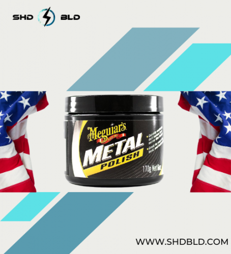 ملمع المعادن من ميغوارز مناسب للألمنيوم (المصقول، والصب، والبيليت)، والكروم، والفولاذ المقاوم للصدأ، والنحاس، والنحاس الأصفر، والفضة، وغيرها من مكونات العمل الساطعة. | Meguiar's Metal Polish Suitable for aluminum (polished, cast and billet), chrome, stain