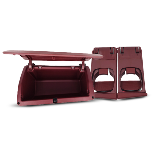 بكج درج فوق طبلون كامل عنابي و حامل أكواب هايلكس 2006-2015