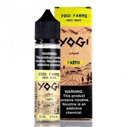 نكهة يوقي فارمس عنب ابيض YOGI FARMS WHIT GRAPE 60ML فيب 2 السعودية