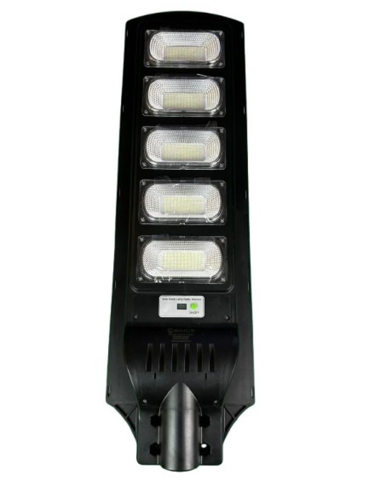 كشاف طاقة شمسية LED بقوة 250 واط (براند BOJUN) مع لوح شمسي و ريموت كنترول ومع مقاومه عالية للماء والغبار