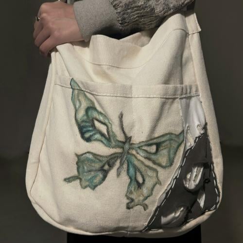 Butterfly tote bag