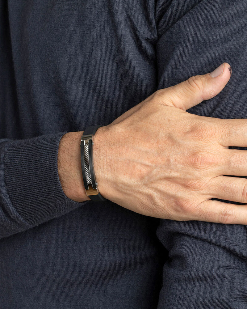 سوار رجالي من لوتس ستايل ستانلس ستيل LS1522-2/2