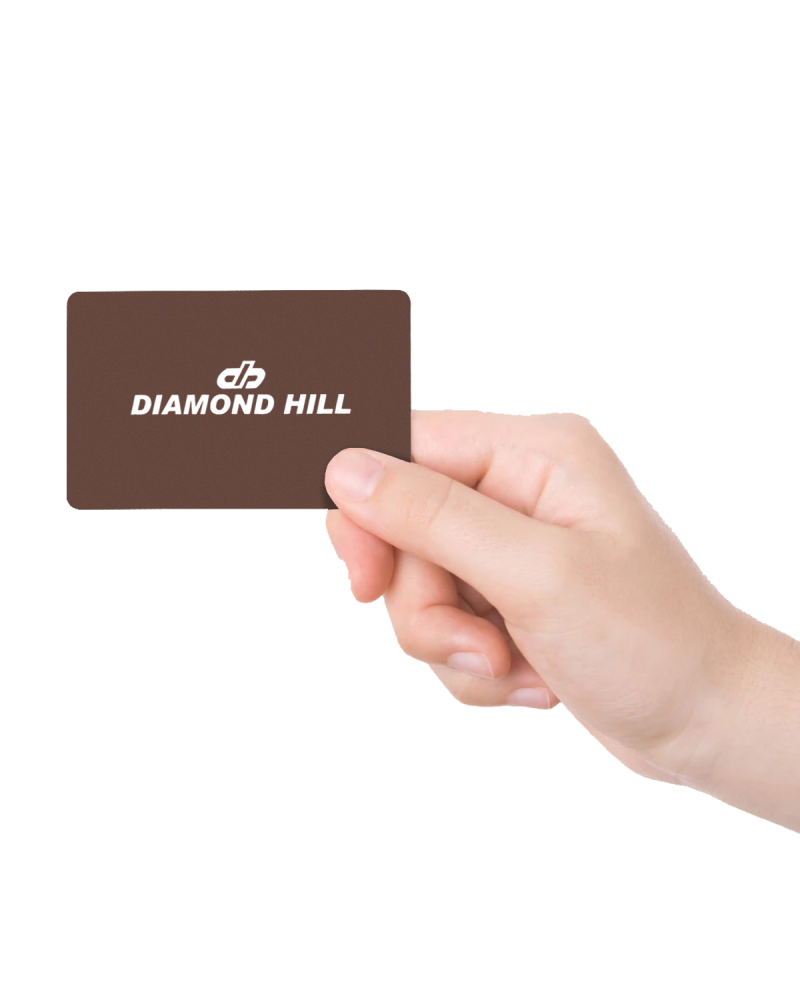 ساعة نسائية ماركة دايموند هيل موديل فضي جلد رمادي BJ170185L