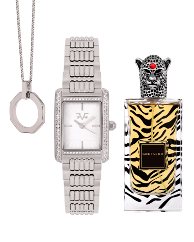 طقم يوم الأم ساعة ماركة V19.69 + عطر باودر + تعليق...