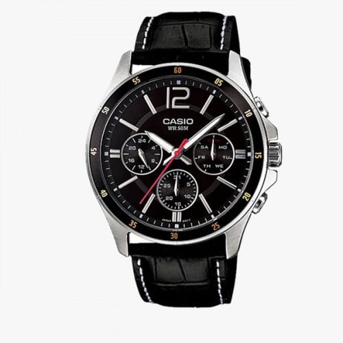 CASIO Multi Hands Men Formal Watch MTP-1374L-1AVDF