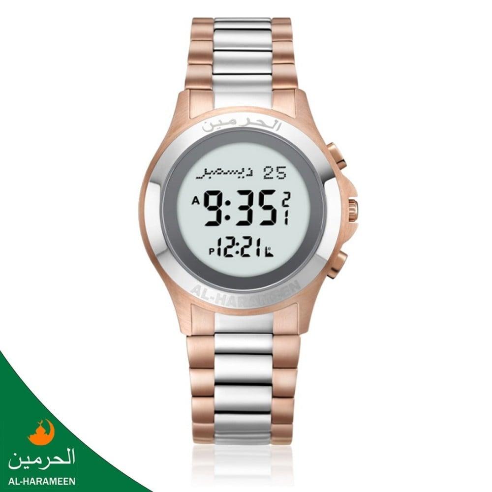ساعة الحرمين موديل HA-6372 الرجالية قياس 41MM ألوان متعددة