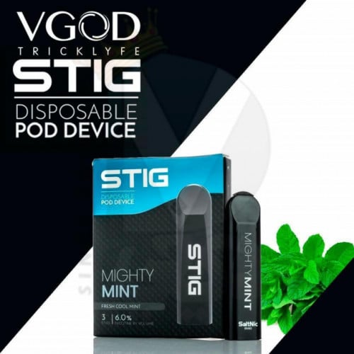 سحبة سيجارة جاهزة ستيج نعناع بارد STIG Mighty Mint
