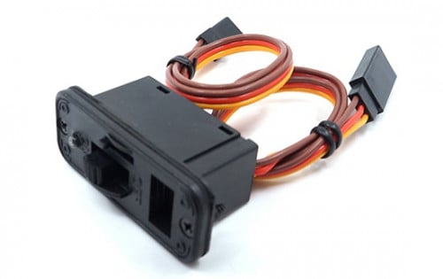 Yeah Racing RC Car On Off Switch LED Futaba Connector Transmitter Pack #WPT-0116