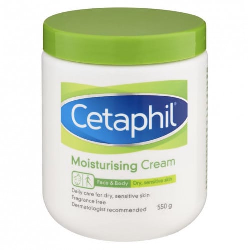 كريم مرطب البشره 550g من سيتافيل Cetaphil