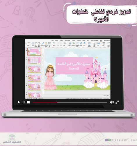 تعزيز فردي تفاعلي | خطوات الأميرة السعيده نحو القلعه