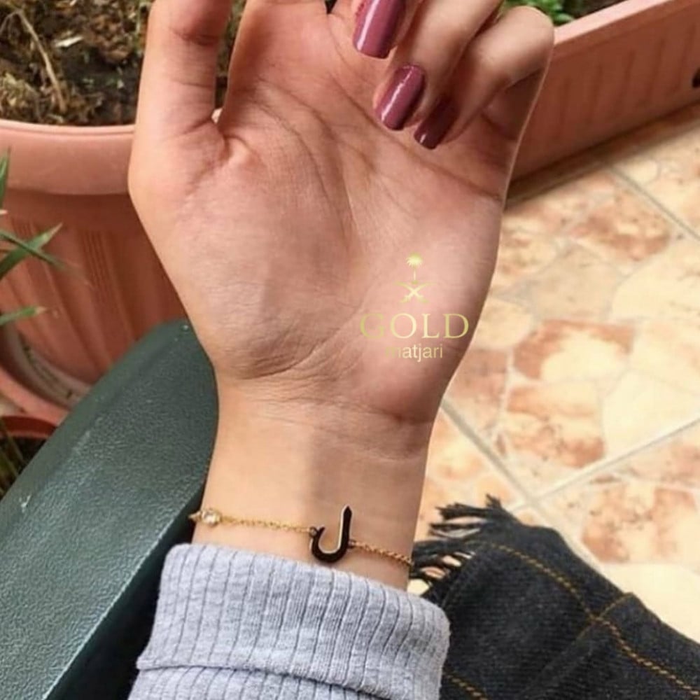 أسواره بتصميم حرف حسب الطلب من gold_matjari  جولد متجري