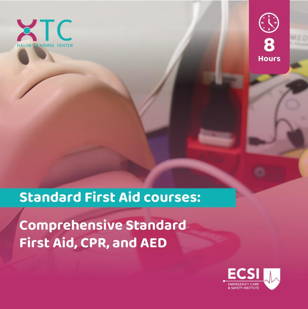 standard First Aid comprehensive standard First Aid,cpr,and AED