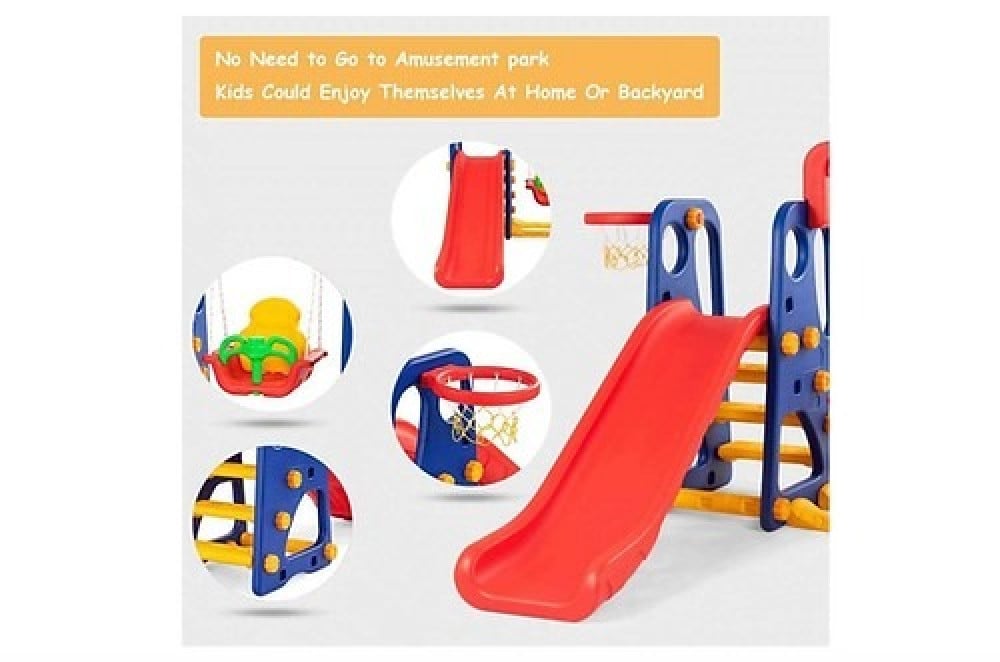 مرجيحه وزحليقه بلاستيك