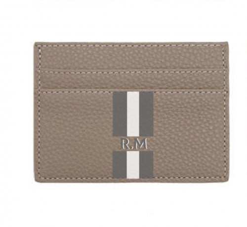 Grey cardholder