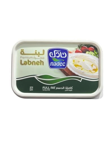 لبنة فاخر نادك كاملة الدسم 375 جرام