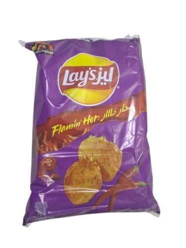 بطاطس ليز حار نار جديد كيس14*23جرام