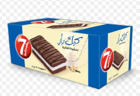 المراعي كيك بار بحشوة الفانيلا باكت 12حبه