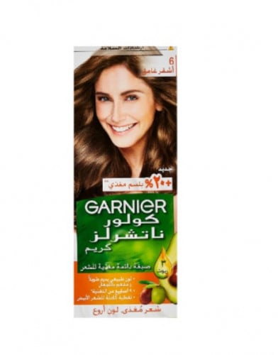 غارنييه كولور ناتشورلز تلوين الشعر الدائم، 6، أشقر...
